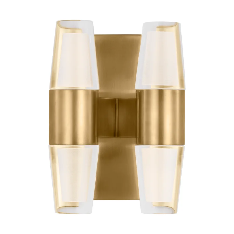 Smart track lighting with voice controlLassell Double Short Sconce