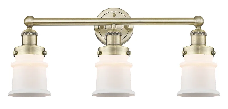 Industrial Lighting for Electronics ManufacturingEdison Three Light Bath Vanity
