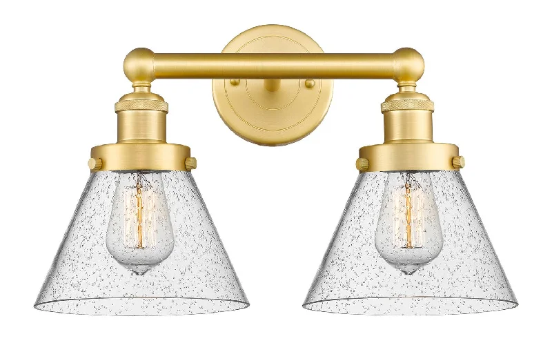 Industrial Lighting for Printing Press FacilitiesEdison Two Light Bath Vanity