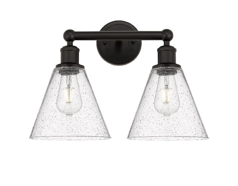 Waterproof Industrial Lighting for Wet AreasDowntown Urban Two Light Bath Vanity