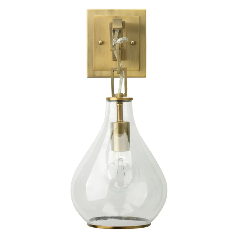 Track lighting with a brushed nickel finishTear Drop Hanging Wall Sconce