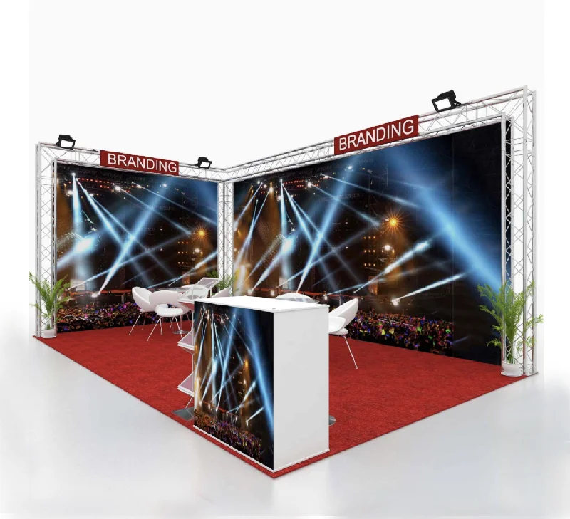 Track lighting for outdoor gardensLighting Truss (For 2.5m x 3m floor area - Alfresco)