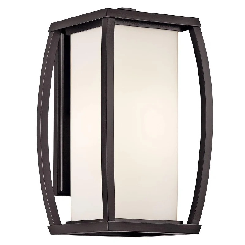 Shock - Resistant Industrial Lighting for Vibrating Machinery AreasBowen 16 in. Outdoor Wall Sconce Bronze Finish