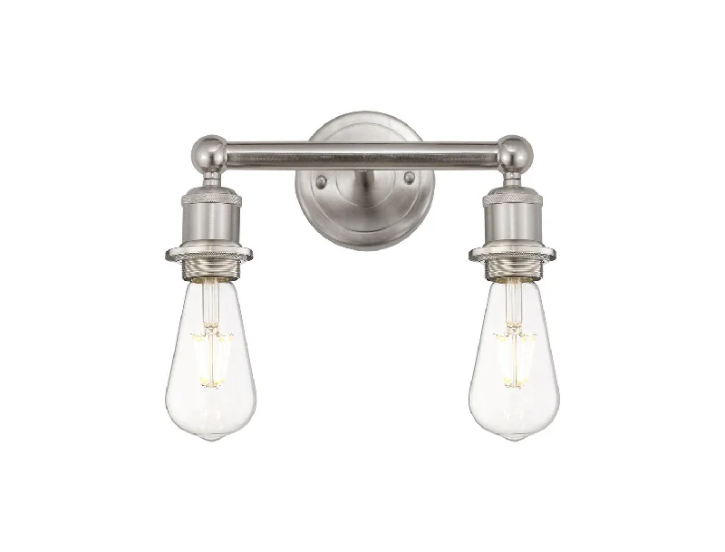 Low - Bay Industrial Lighting Fixtures for Small FactoriesDowntown Urban Two Light Bath Vanity