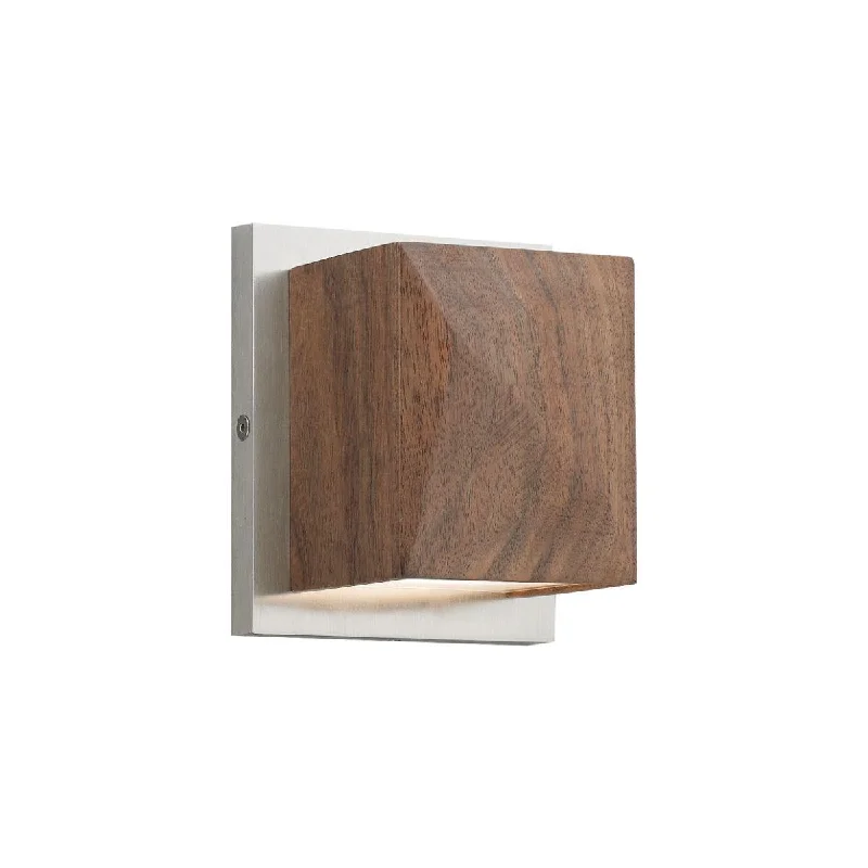Waterproof Industrial Lighting for Wet AreasCafe 5 In. LED Outdoor Wall Sconce 120V Brown Finish