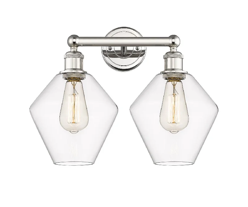 Industrial Lighting for Textile MillsDowntown Urban Two Light Bath Vanity