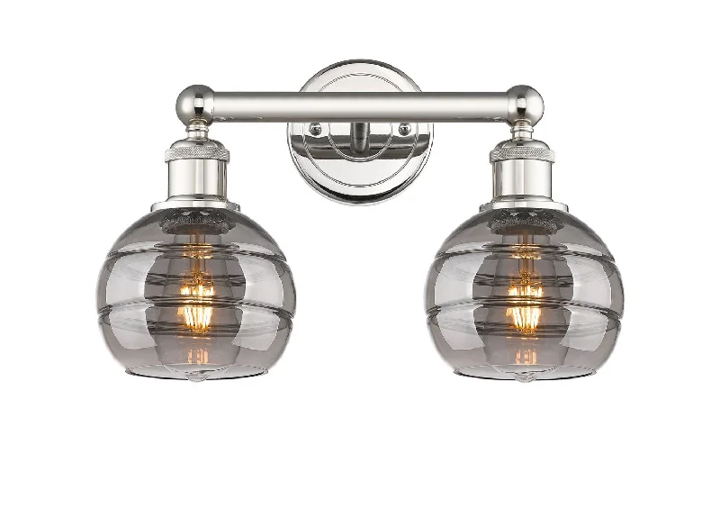 Industrial Lighting for Printing Press FacilitiesEdison Two Light Bath Vanity