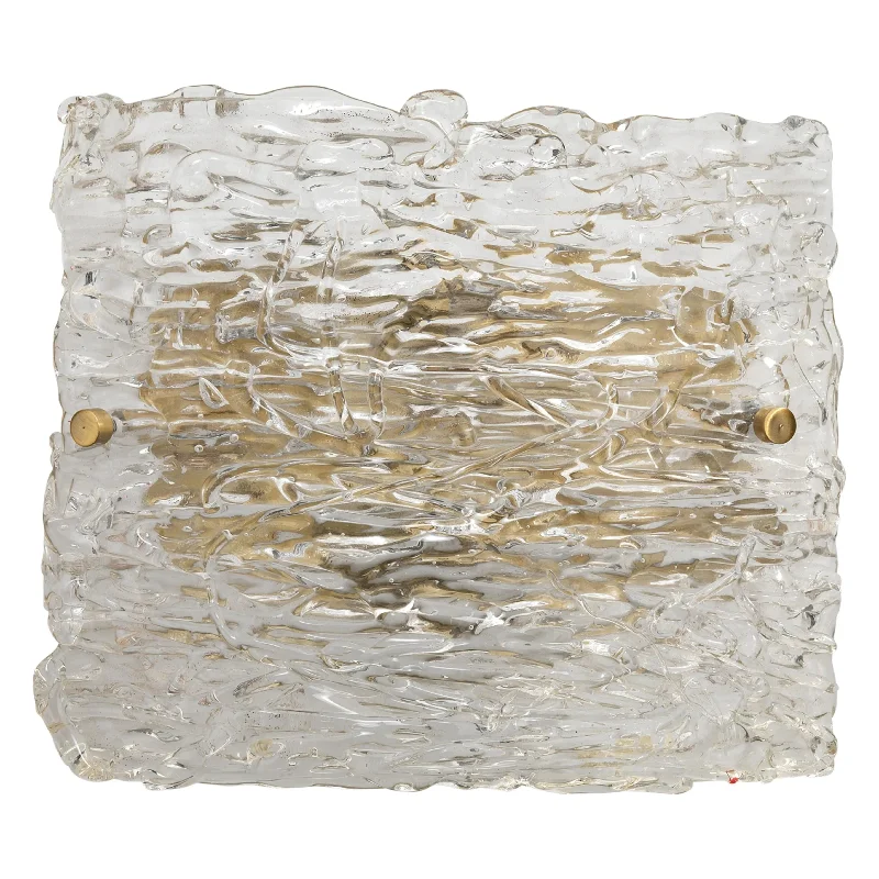 Track lighting for museums and galleriesSwan Curved Glass Sconce