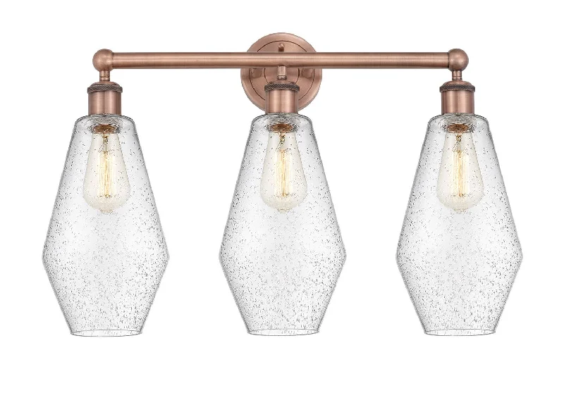 Industrial Pendant Lighting for Machine ShopsDowntown Urban Three Light Bath Vanity