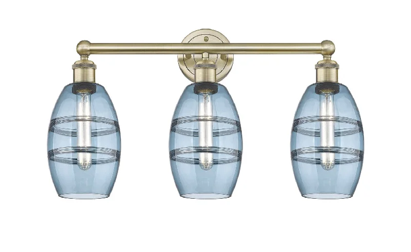 Adjustable Industrial Lighting for Flexible IlluminationEdison Three Light Bath Vanity