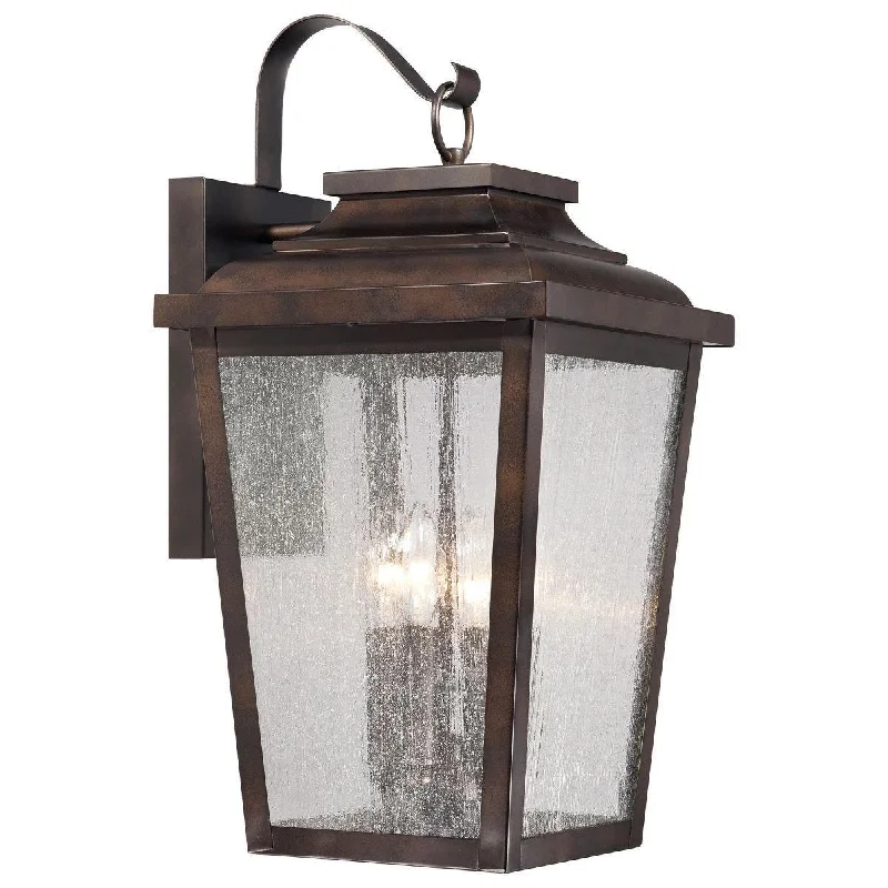 High - Bay LED Industrial Lighting for WarehousesIrvington Manor 21 in. 4 Lights Outdoor Wall Lantern Bronze Finish