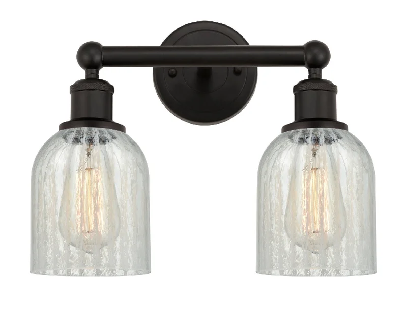 Industrial Lighting for Woodworking FactoriesEdison Two Light Bath Vanity