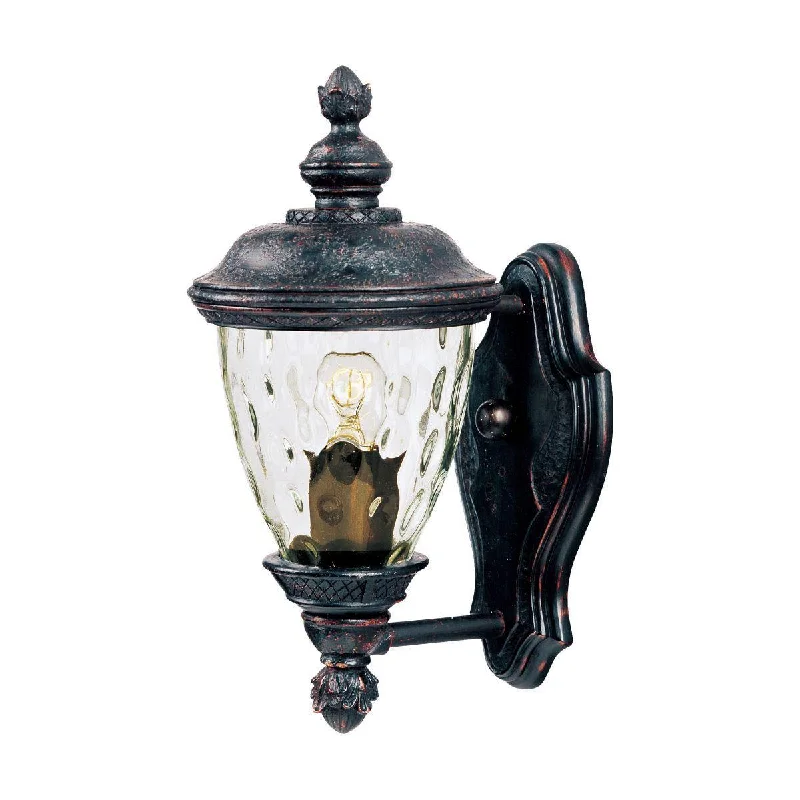 Industrial Lighting for Automotive Manufacturing PlantsCarriage House VX 12 in. Outdoor Wall Light Bronze Finish