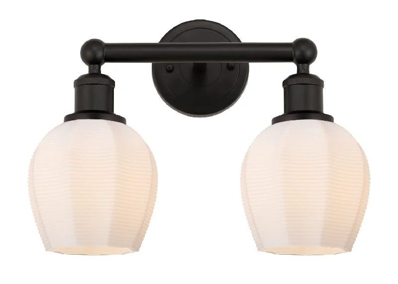Industrial Flood Lighting for Outdoor Loading DocksEdison Two Light Bath Vanity