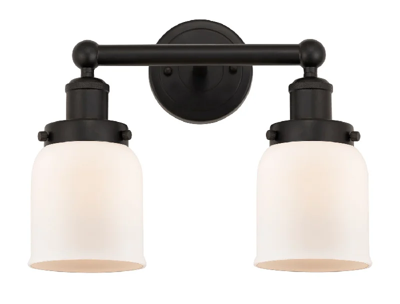 Low - Bay Industrial Lighting Fixtures for Small FactoriesEdison Two Light Bath Vanity
