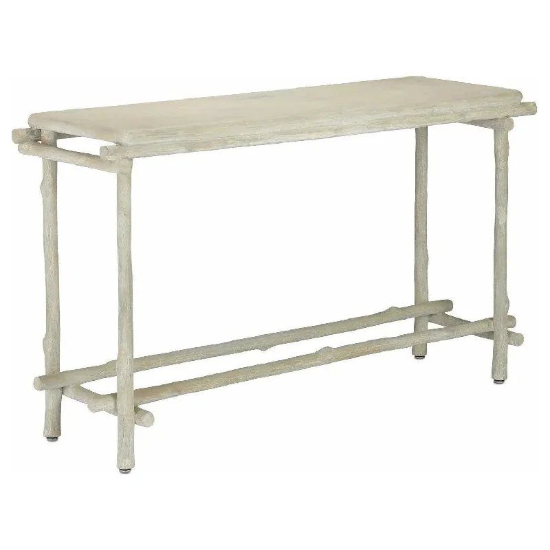 Modern track lighting with LED bulbsLuzon Console Table
