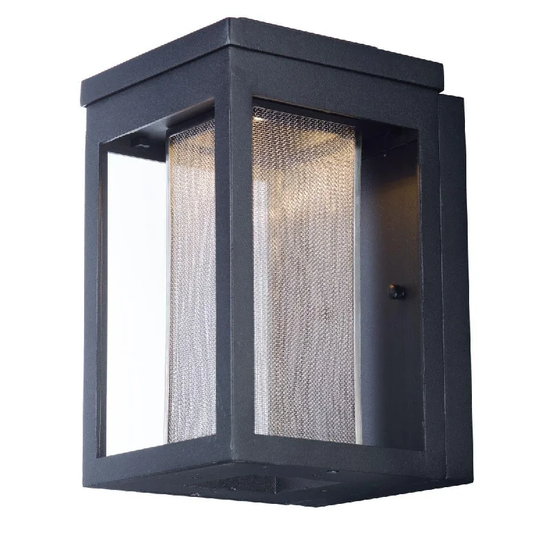 Industrial Wall - Mounted Lighting for Workshop WallsSalon LED 10 In. LED Outdoor Wall Sconce 560 Lumens Black Finish