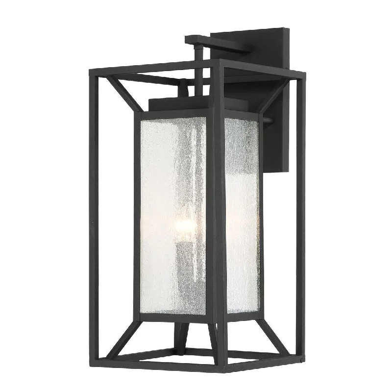 Dimmable Industrial Lighting for Ambiance ControlHarbor View 25 in. 4 Lights Outdoor Wall Lantern Black Finish
