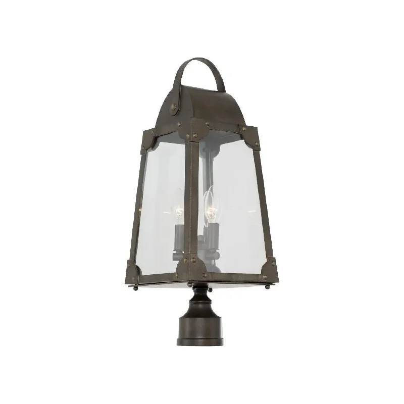 Track lighting with frosted glass shadesArlington Post - Pier Mount