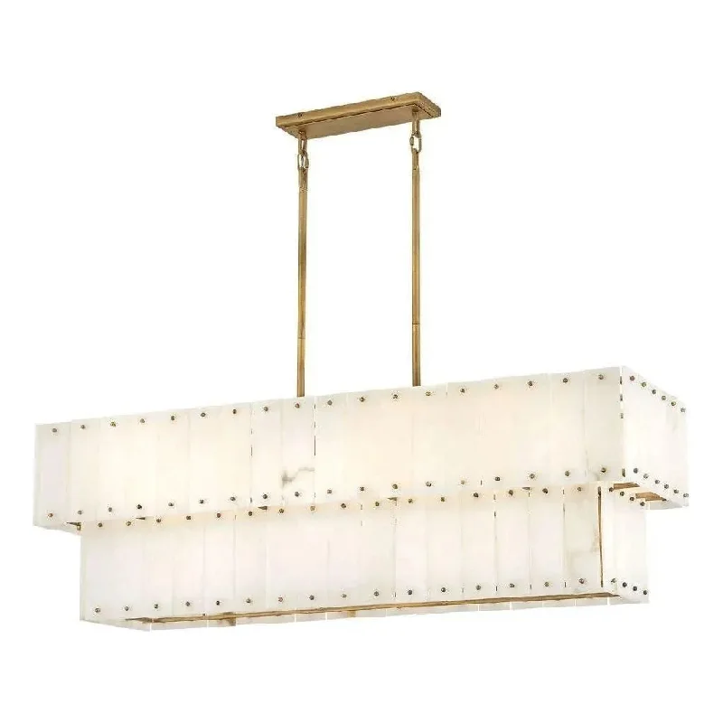 Track lighting with colored glass accentsSimone LED Linear Chandelier