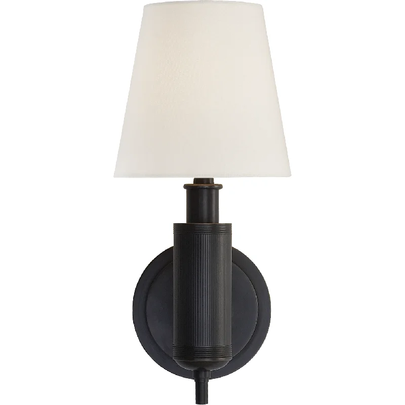 Track lighting for accentuating artworksLongacre Sconce