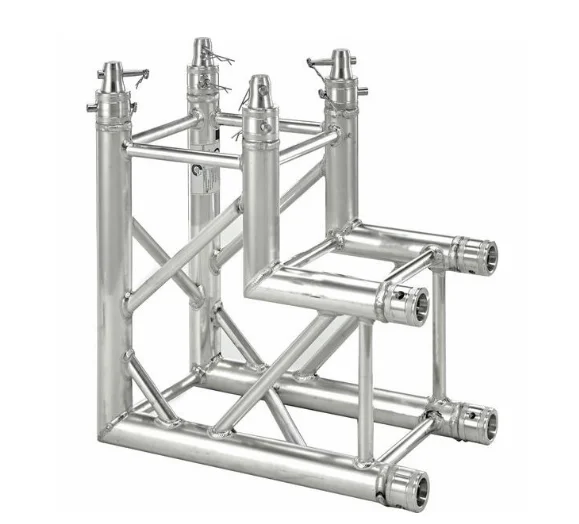 Modern track lighting with LED bulbsS50QC21 System 50 Quad 2 way junction