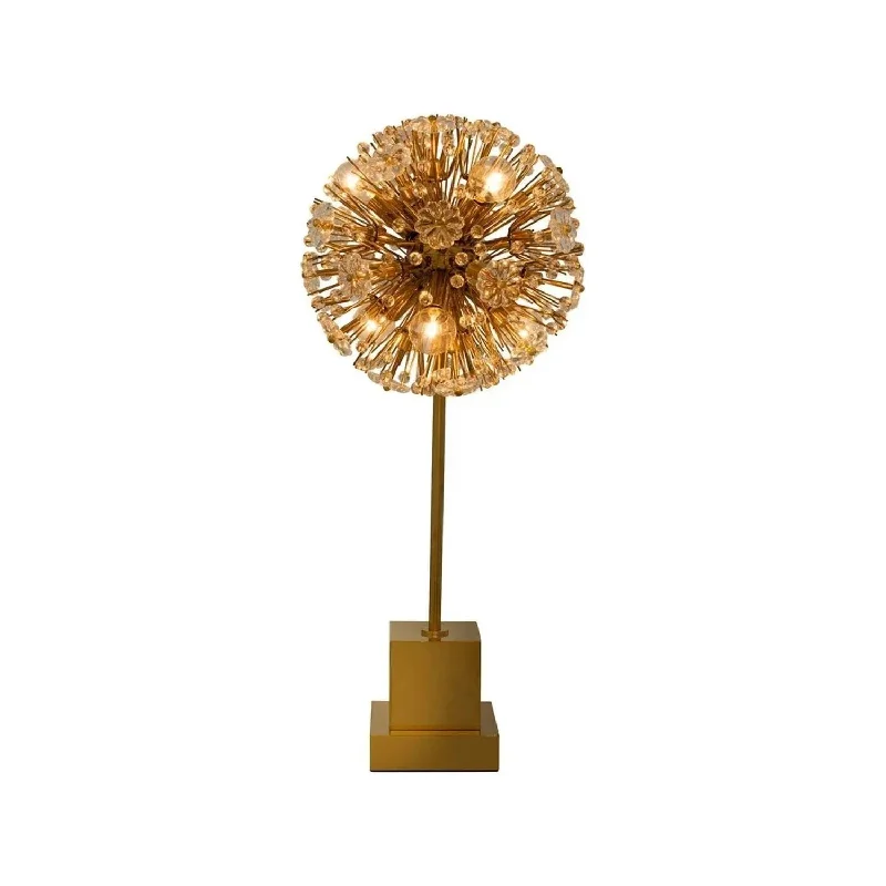 Low - voltage track lighting for safetyDahlia Table Lamp