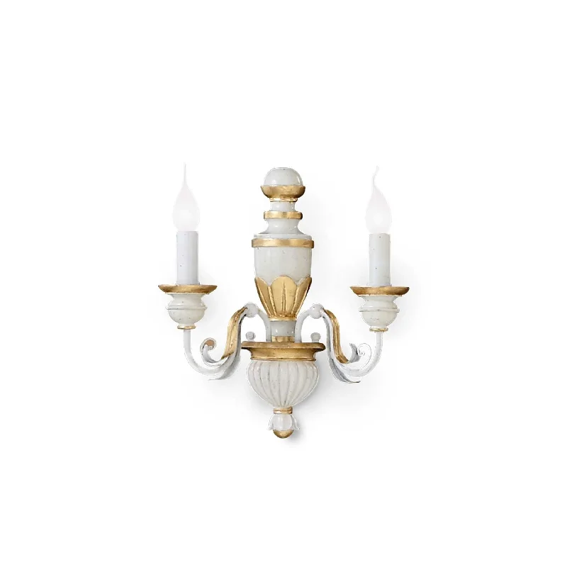 Adjustable track lighting for living roomsrustic farmhouse wall lamps with wooden accents for cozy bedroomsFirenze Wall Light - White/Gold Finish Adjustable track lighting for living roomsrustic farmhouse wall lamps with wooden accents for cozy bedroomsFirenze Wall Light - White/Gold Finish
