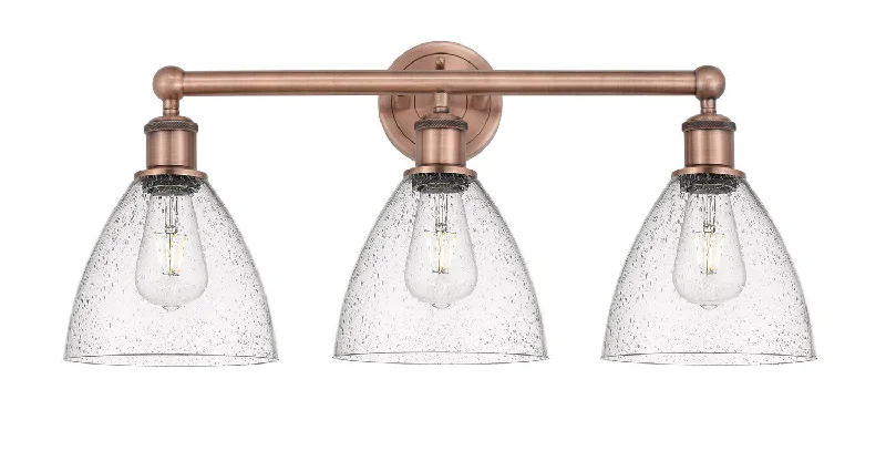 Durable Industrial Lighting for Harsh EnvironmentsEdison Three Light Bath Vanity
