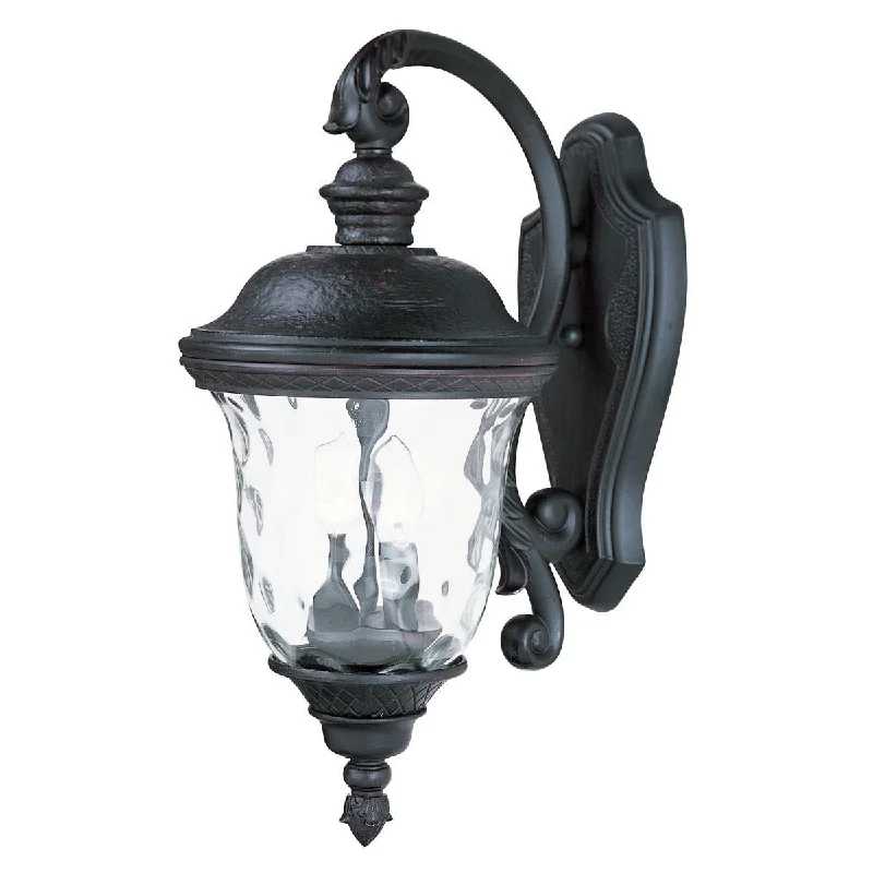 High - Bay LED Industrial Lighting for WarehousesCarriage House VX 20 in. 2 Lights downward Outdoor Wall Light Bronze Finish