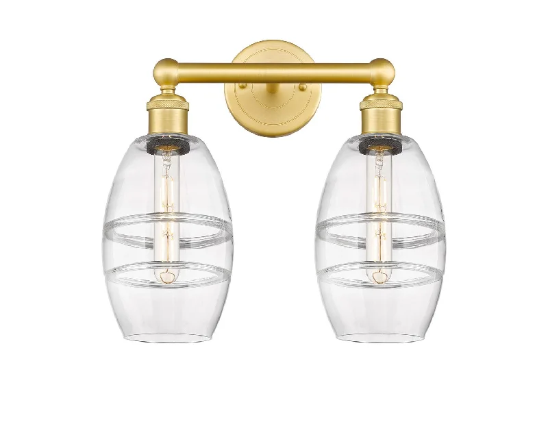 Dust - Resistant Industrial Lighting for Dirty WorkspacesEdison Two Light Bath Vanity