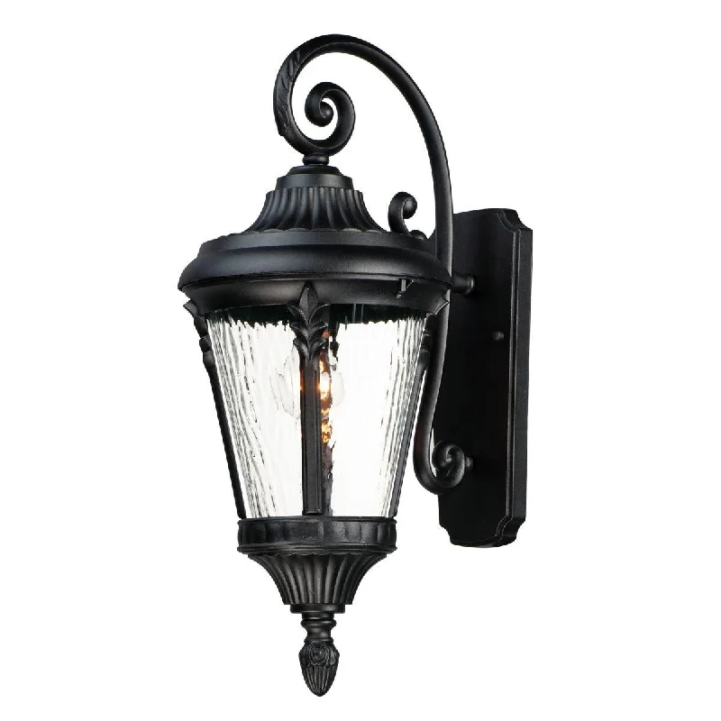 Adjustable Industrial Lighting for Flexible IlluminationSentry 22 in. Outdoor Wall Light Black Finish