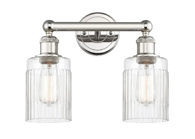Industrial Lighting with High CRI (Color Rendering Index) for True Color PerceptionEdison Two Light Bath Vanity