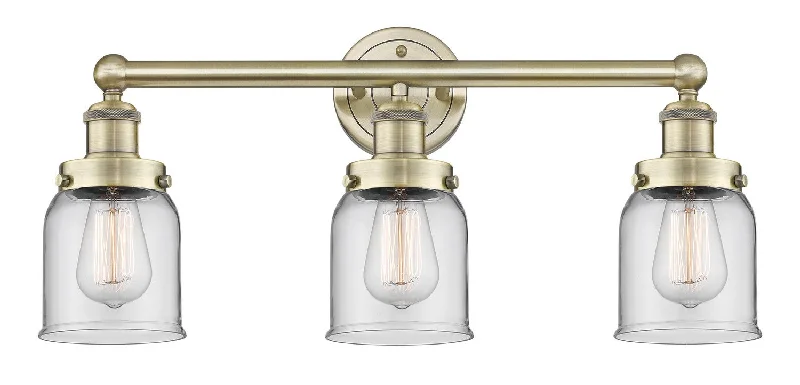 Industrial Pendant Lighting for Machine ShopsEdison Three Light Bath Vanity