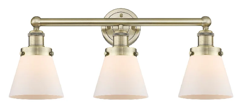 Industrial Pendant Lighting for Machine ShopsEdison Three Light Bath Vanity