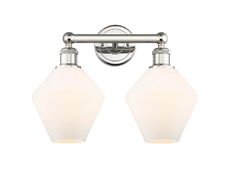 Industrial Lighting for Metal Fabrication ShopsDowntown Urban Two Light Bath Vanity