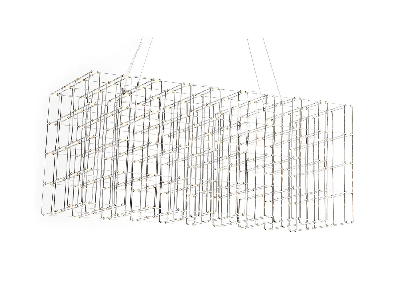 Industrial - style track lighting for loftsArgyle Linear Chandelier