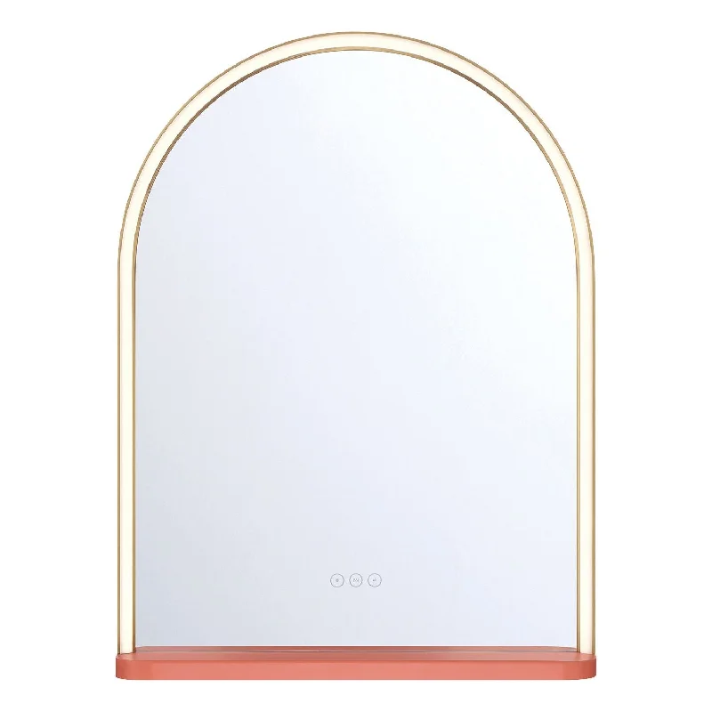 Contemporary track lighting in black finishSerin 1x24" Mirror