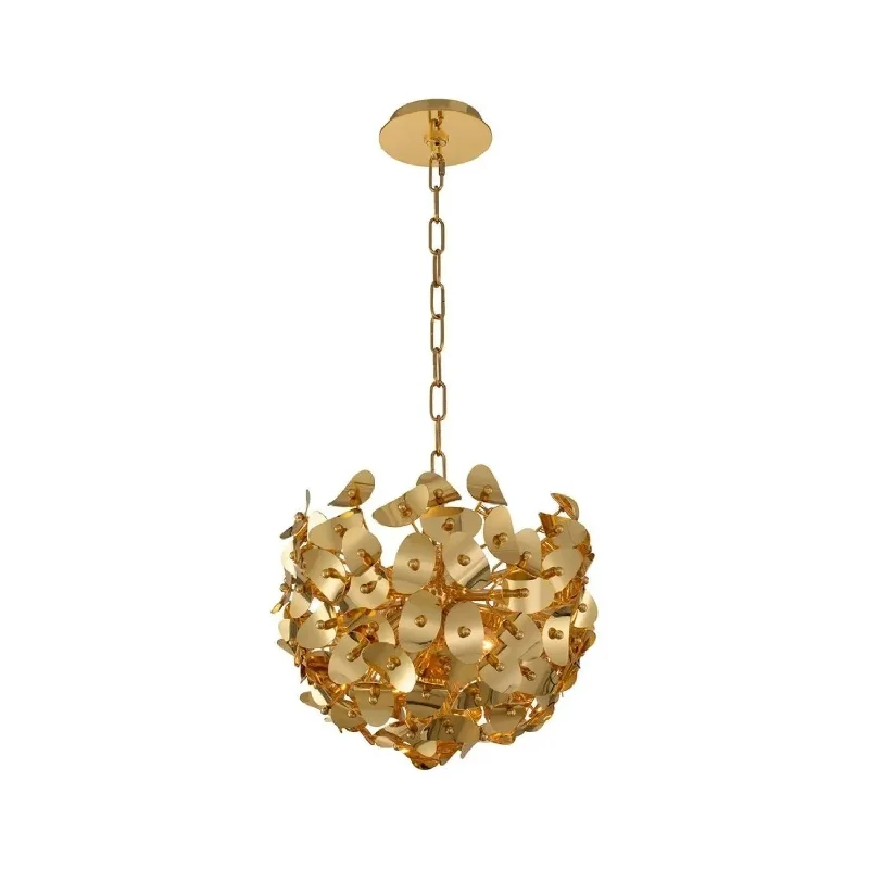 Track lighting with colored glass accentsAster Pendant