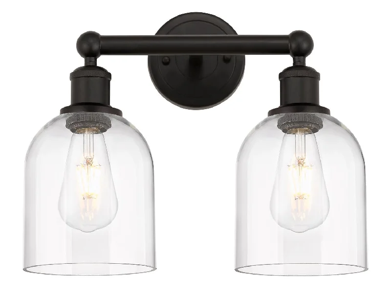 Low - Bay Industrial Lighting Fixtures for Small FactoriesEdison Two Light Bath Vanity