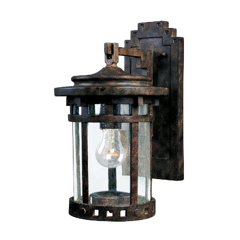 Waterproof Industrial Lighting for Wet AreasSanta Barbara DC 10 In. Outdoor Wall Light Bronze Finish