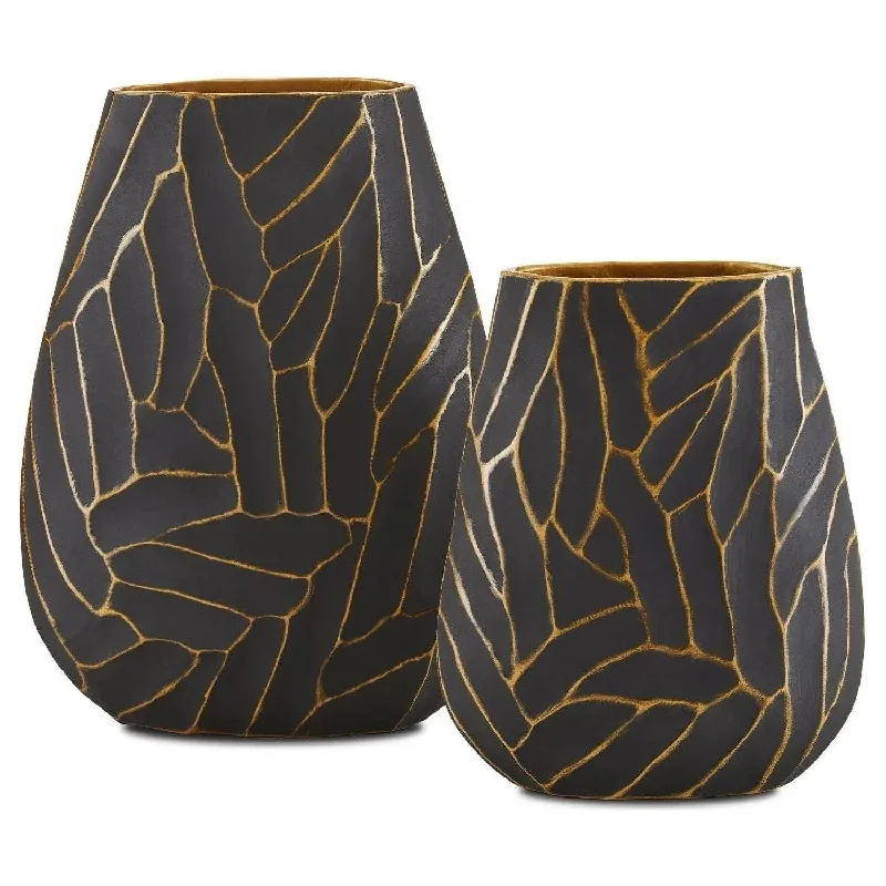Smart track lighting with voice controlAnika Vase, Set of 2