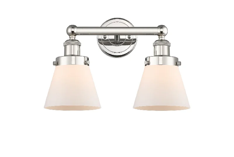 Shock - Resistant Industrial Lighting for Vibrating Machinery AreasEdison Two Light Bath Vanity