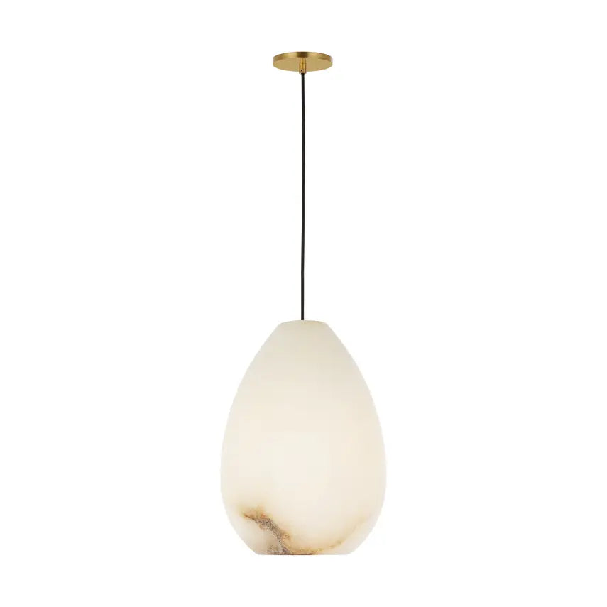 Track lighting with multiple heads for flexibilityAlina Alabaster Small Pendant