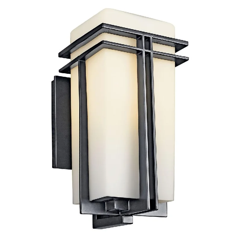 Durable Industrial Lighting for Harsh EnvironmentsTremillo 14 in. Outdoor Wall Sconce Black Finish