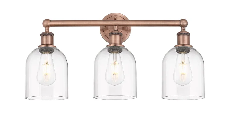 Shock - Resistant Industrial Lighting for Vibrating Machinery AreasEdison Three Light Bath Vanity