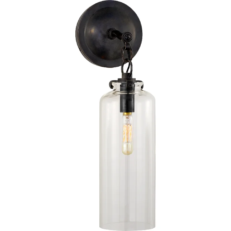 Commercial - grade track lighting for storesKatie Small Cylinder Sconce