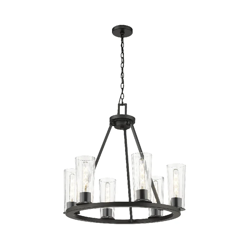 Track lighting for accentuating artworksTitus Chandelier