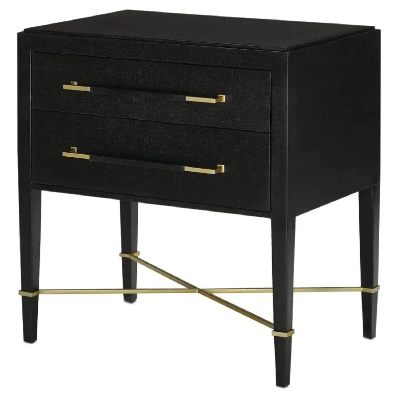 Track lighting with colored glass accentsVerona Nightstand