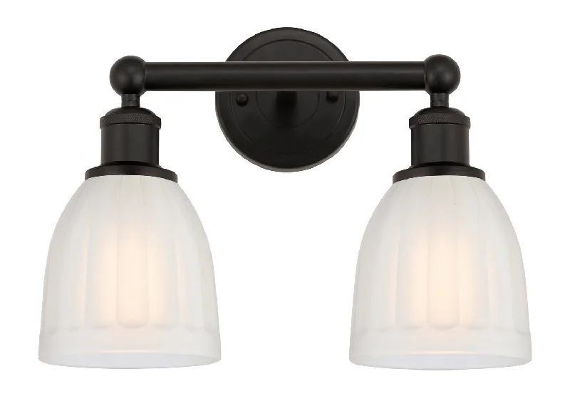 Dust - Resistant Industrial Lighting for Dirty WorkspacesEdison Two Light Bath Vanity